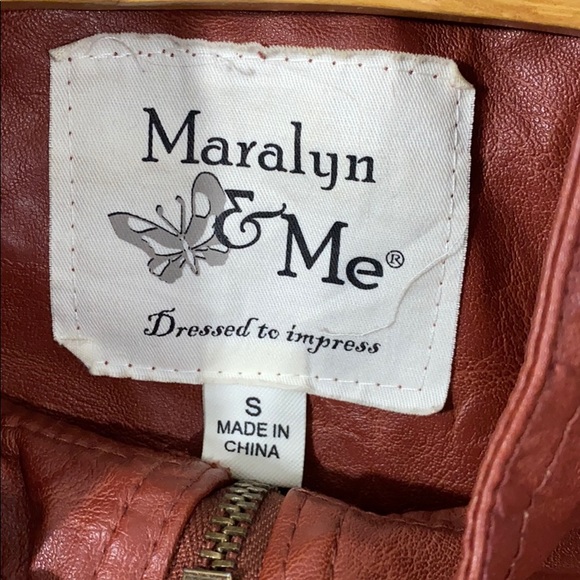 Marilyn & Me Faux Leather Jacket - Picture 6 of 12